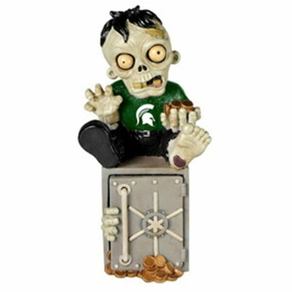 Forever Collectibles Michigan State Spartans Zombie Figurine Bank 8784951911